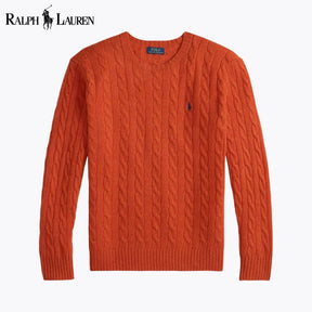 RL Cable-Knit Wool-Cashmere Jumper