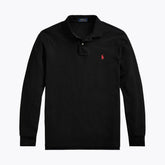 RL Mesh Long-Sleeve Polo Shirt