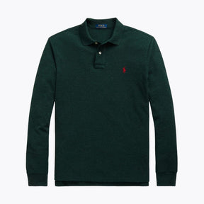 RL Mesh Long-Sleeve Polo Shirt