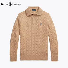 R&L Cable-Knit Jumper