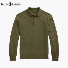 RL Wool Polo-Collar Jumper